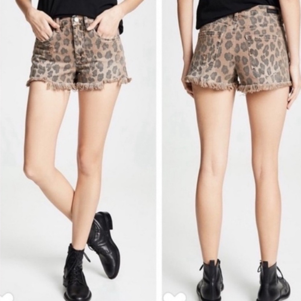 SOLD — REVOLVE x BLANK NYC SHORTS - leopard